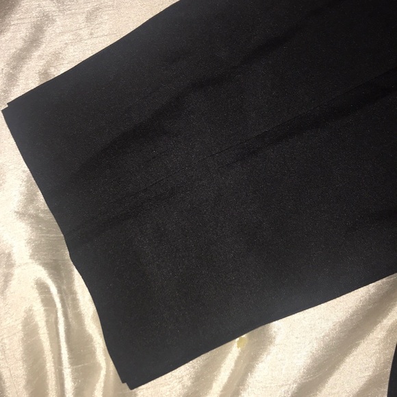 Ann Taylor Black Silk Slacks. Beautiful on!  ❤️ - Picture 6 of 8